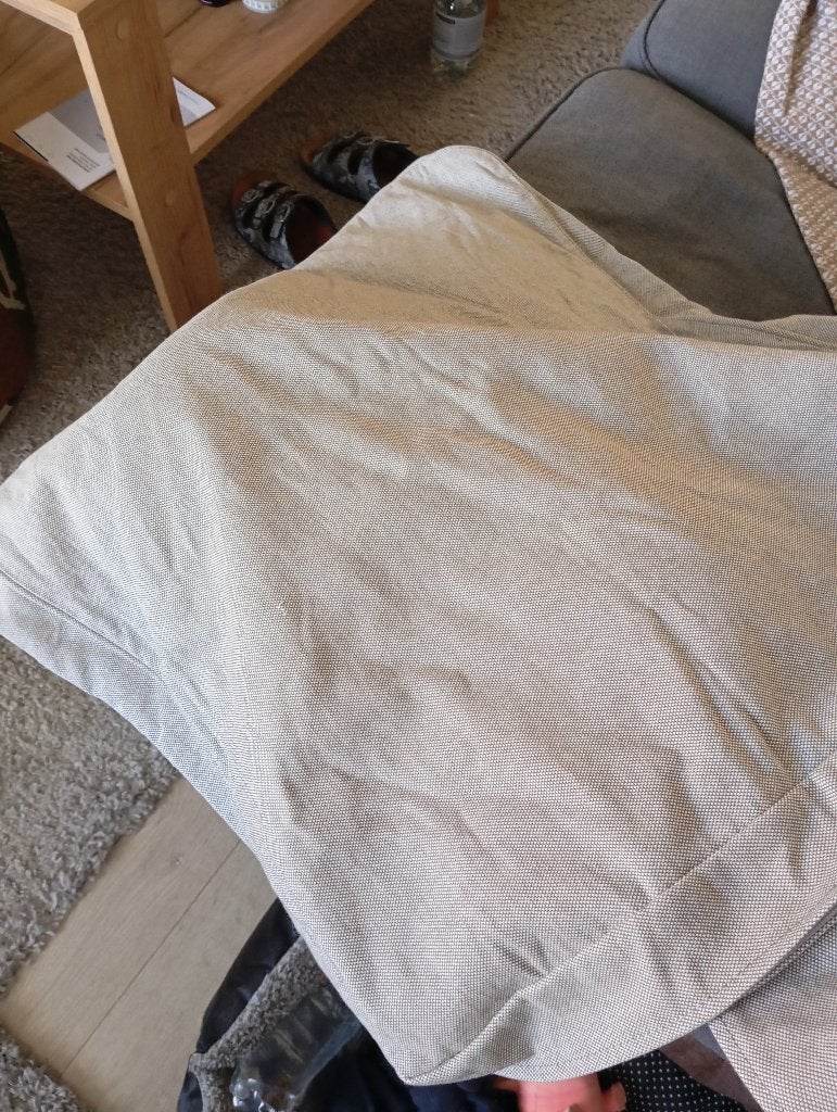 Ektorp stoel hoes, Verzenden, Gebruikt, 75 tot 100 cm