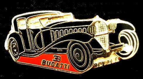 Bugatti Royal pin, Verzamelen, Speldjes, Pins en Buttons, Verzenden, Nieuw, Transport, Speldje of Pin