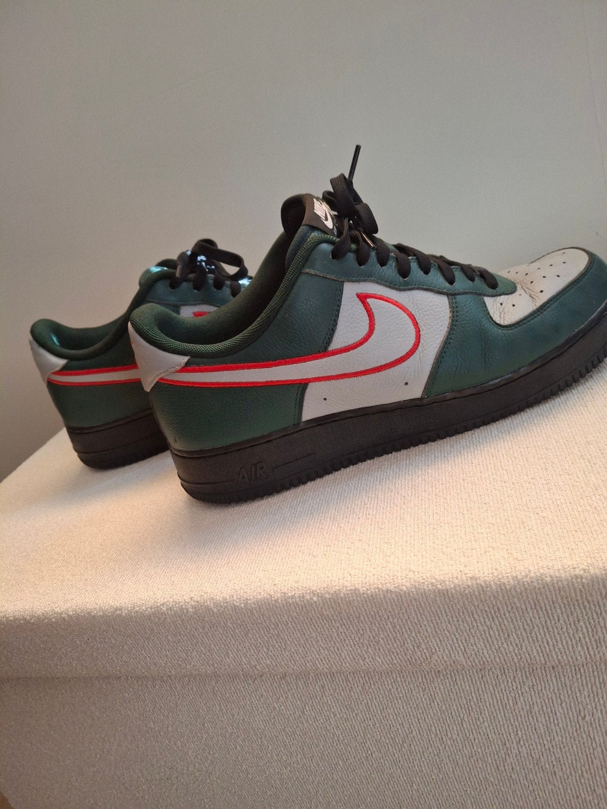 Nike Air Force 1 maat 47.5 custom, Kleding | Heren, Schoenen, Ophalen, Zo goed als nieuw, Wit
