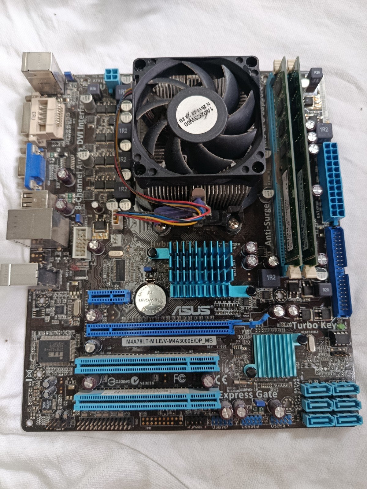 PC Opruiming – 3x Moederbord + CPU + RAM (AM3/1155/1150), Computers en Software, Ophalen of Verzenden, Gebruikt, DDR3