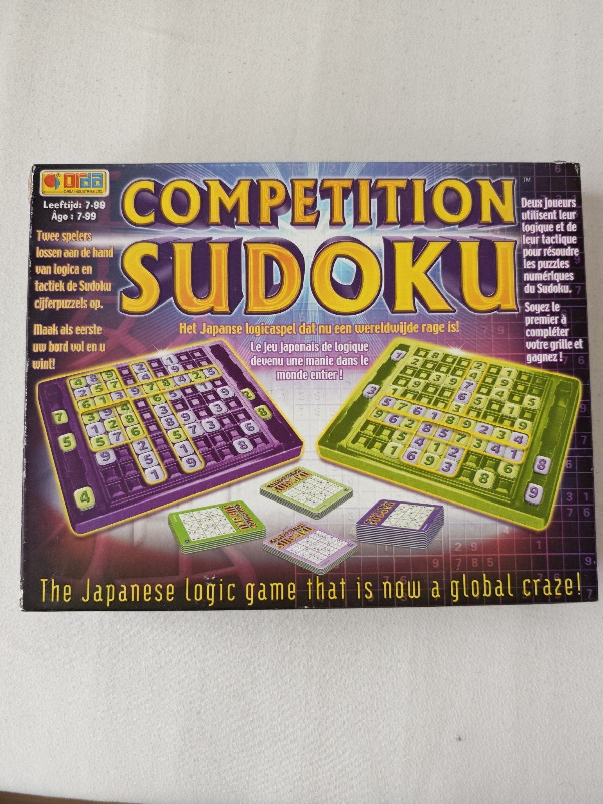 Competition Sudoku Bordspel - Logica & Tactiek, Een of twee spelers, Ophalen of Verzenden, Zo goed als nieuw, Exore