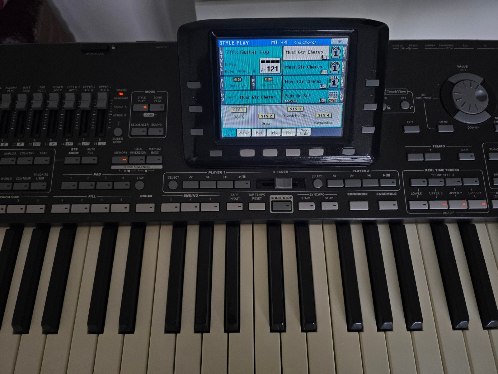 KORG pa3x 76 key, Ophalen, Gebruikt, Korg, Aanslaggevoelig