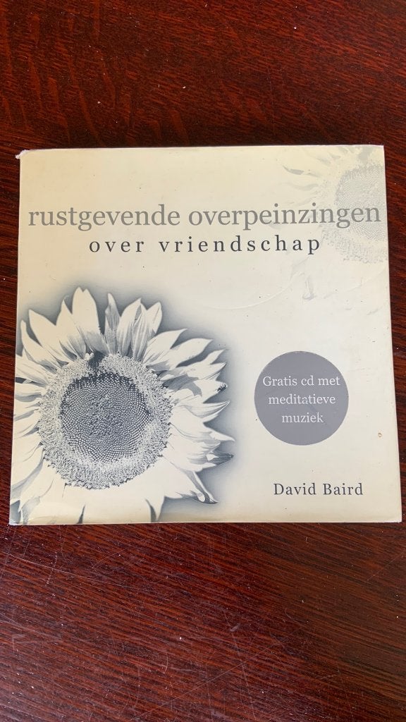 David Baird - Rustgevende overpeinzingen over vriendschap, Boeken, Ophalen of Verzenden, Achtergrond en Informatie