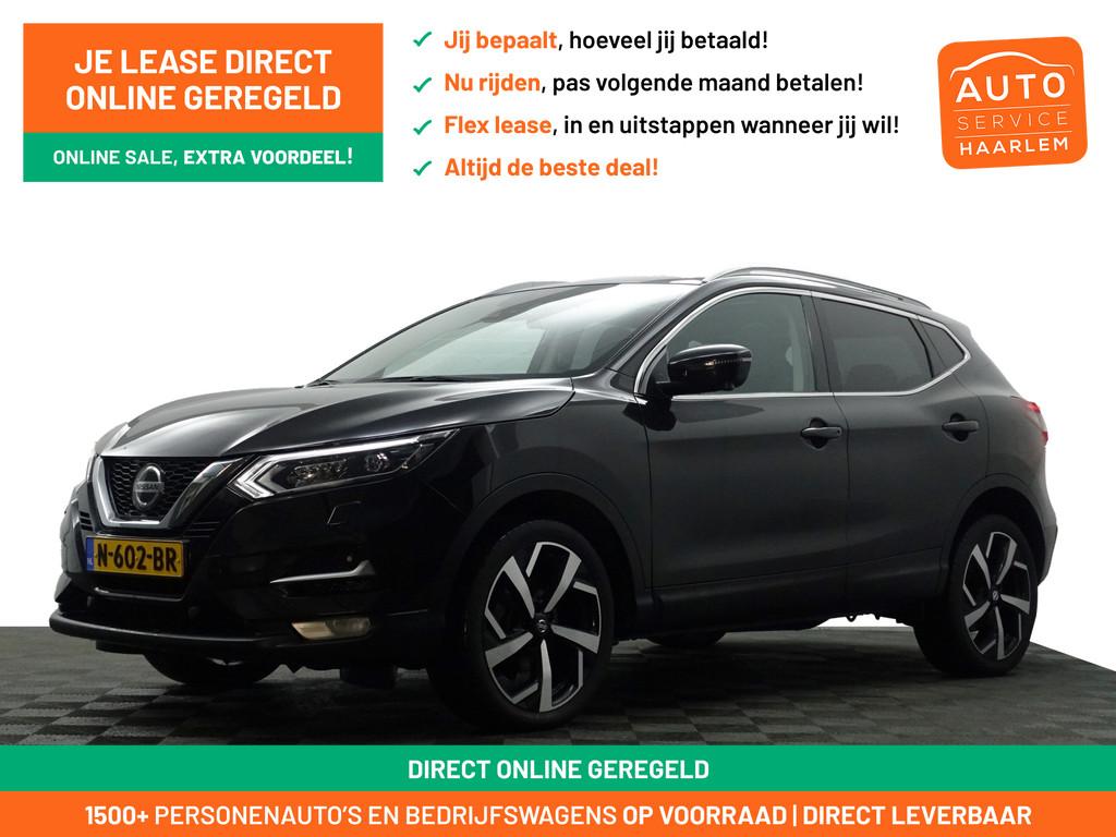 Nissan QASHQAI 1.3 DIG-T Premium Edition Aut- NAP 56dkm Desi, Gebruikt, Met garantie (alle), Zwart, Bedrijf