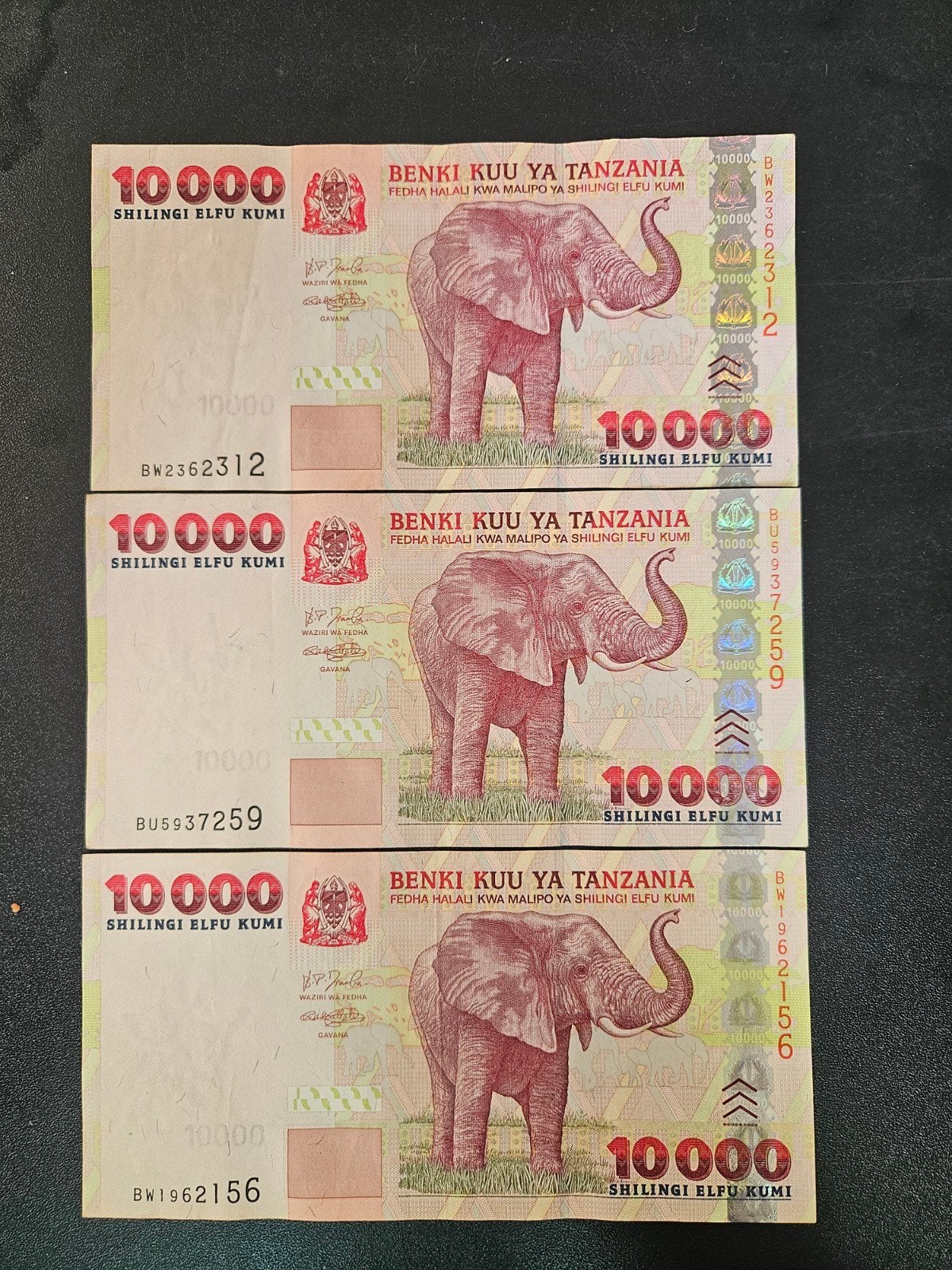 Tanzania pick 39 2003 zf +, Ophalen of Verzenden, Tanzania, Los biljet