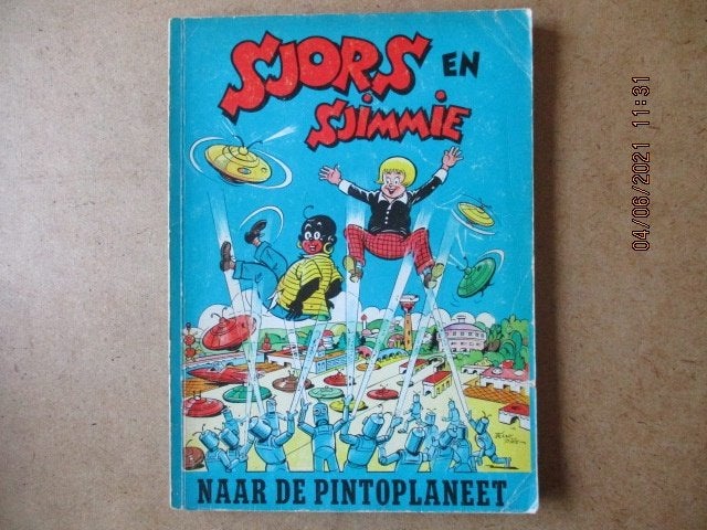 adv4036 sjors en sjimmie naar de pintoplaneet, Eén stripboek, Ophalen, Gelezen