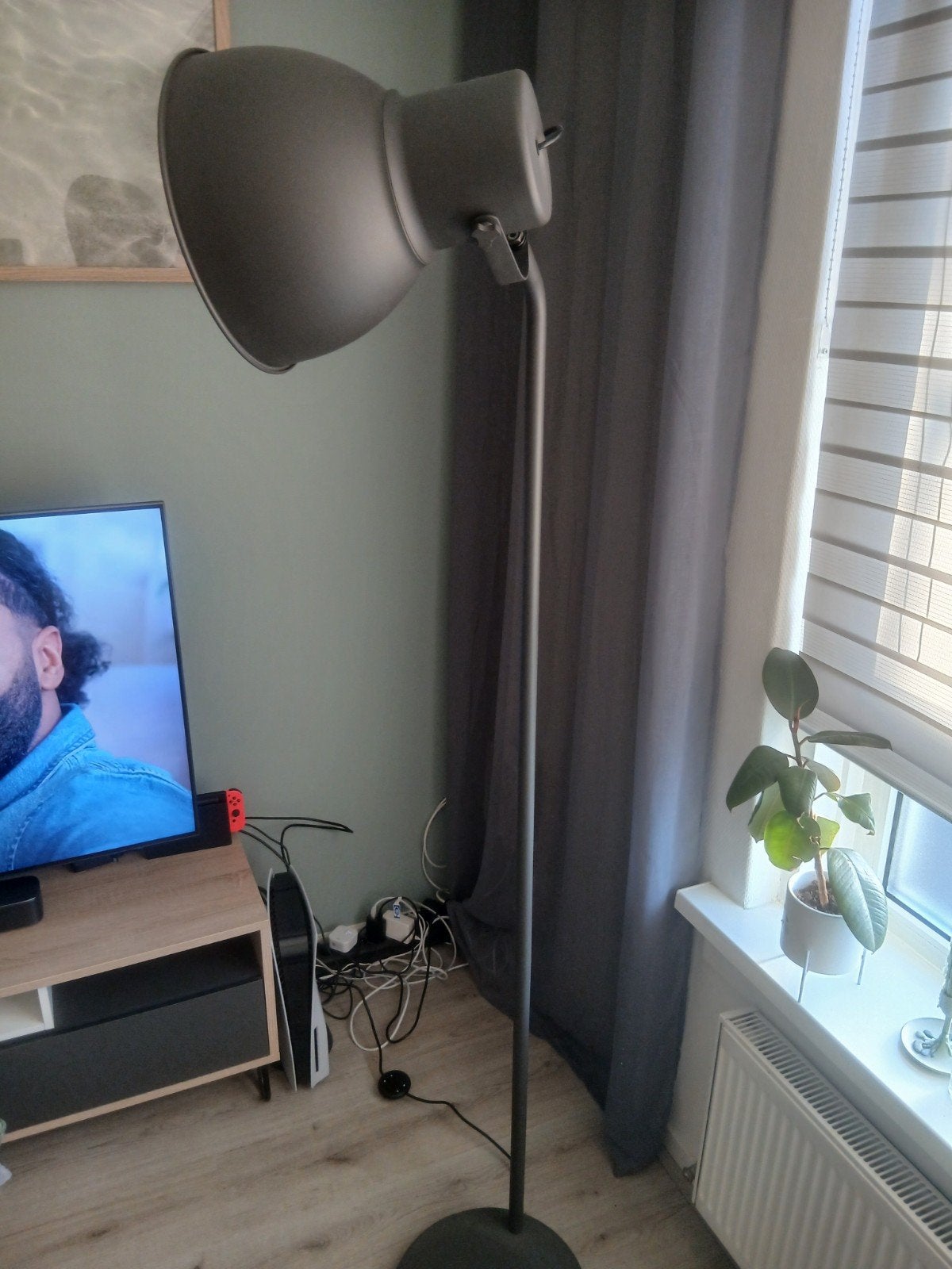 Schemerlamp, Huis en Inrichting, Lampen | Vloerlampen, Ophalen, Minder dan 100 cm