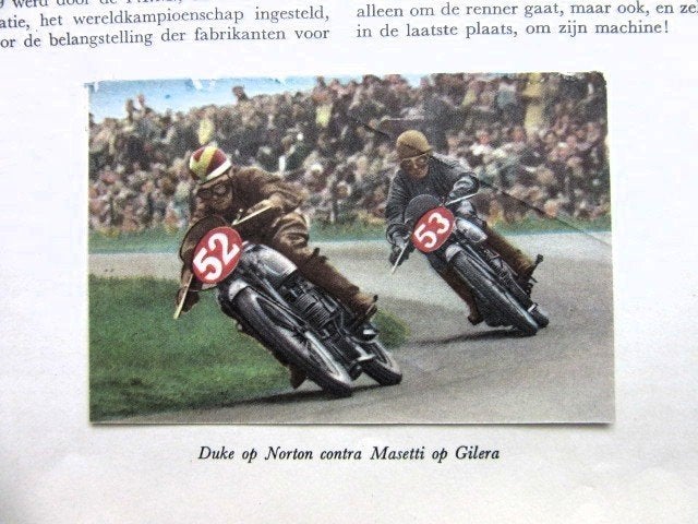 Knipsels en artikelen 1954 over motorsport, Ophalen of Verzenden, 1940 tot 1960, Knipsel(s)