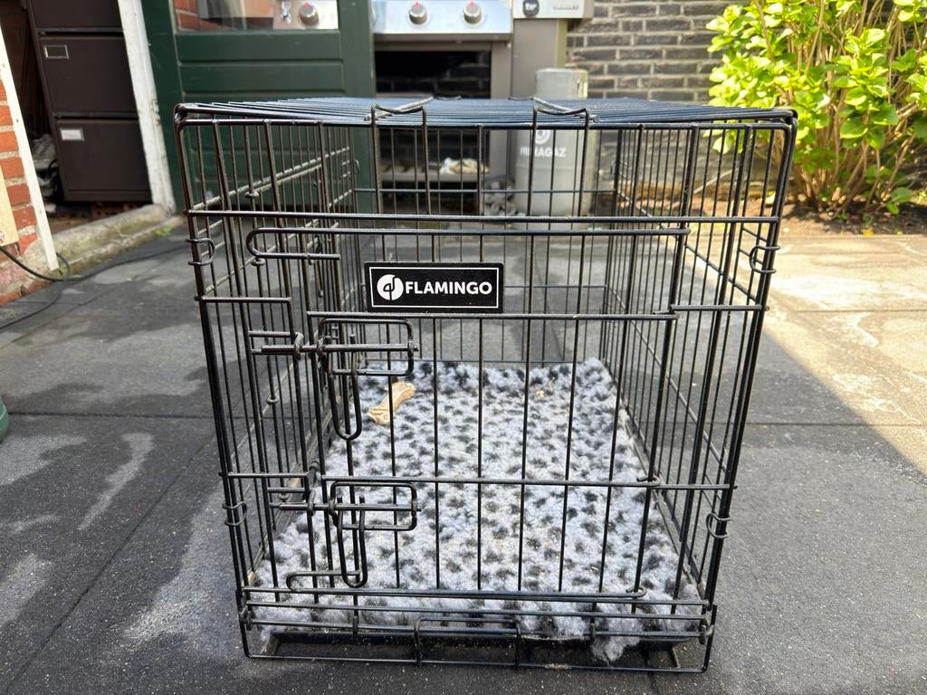 Hondenhok incl honden kleed 2 weken oud., Ophalen, Zo goed als nieuw