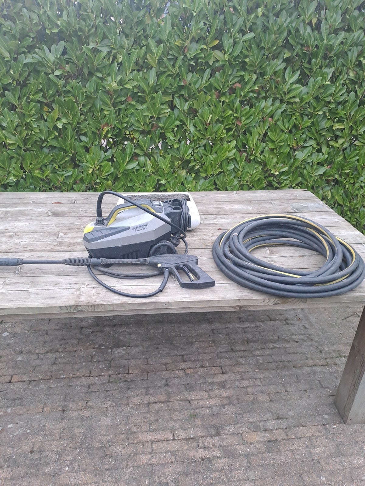 Parkside Hogedrukreiniger PHD 100 E2 met 20m slang, Ophalen, Gebruikt, Elektrisch, Parkside