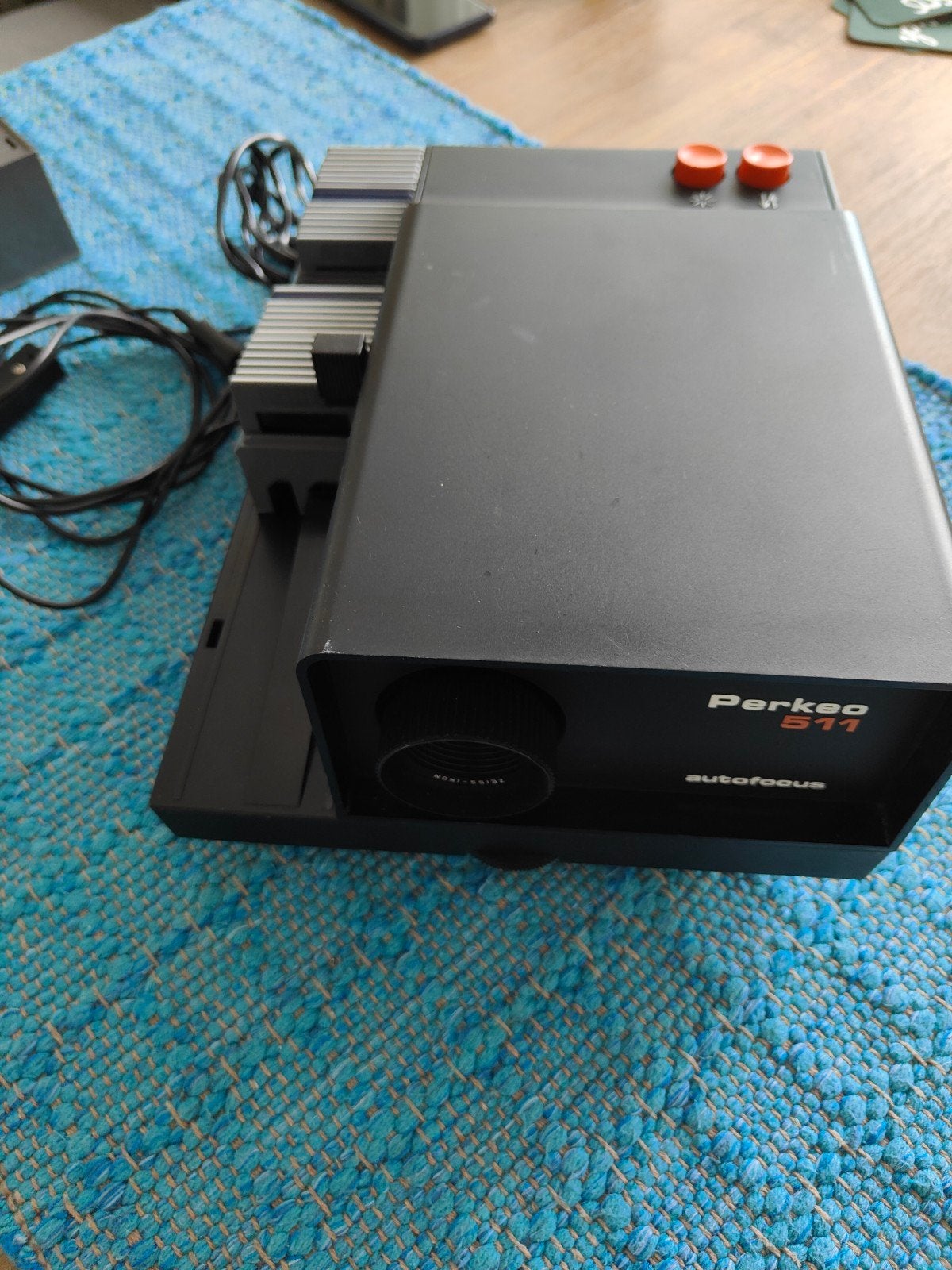 Diaprojector Perkeo 511 Xeuss Ikon Autofocus, Ophalen of Verzenden, Gebruikt