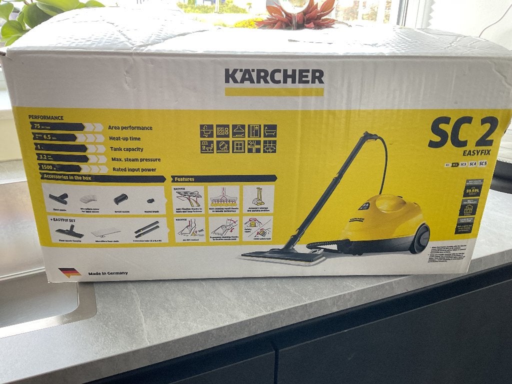 Stomer, Ophalen, Gebruikt, Stoomreiniger