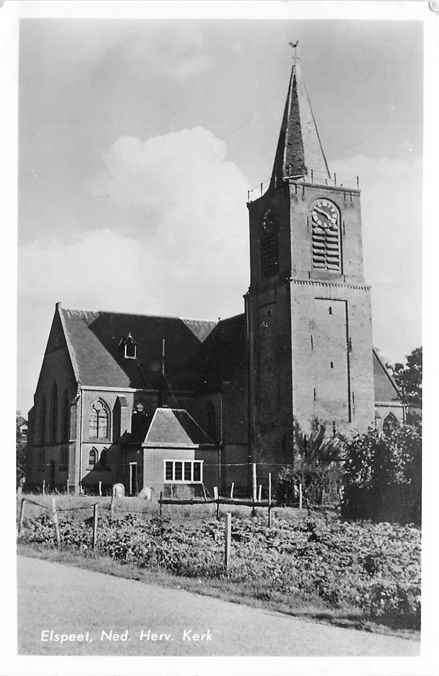 301-265-009 Elspeet Kerk, Verzamelen, Verzenden, Voor 1920, Gelderland