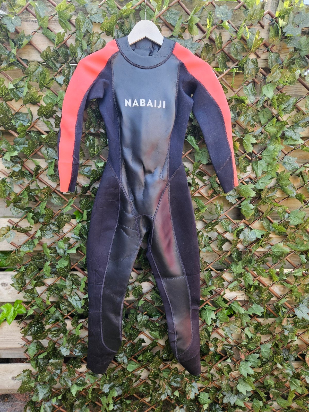 Nabaiji Wetsuit 170 - XS, Watersport en Boten, Watersportkleding, Ophalen of Verzenden, Zo goed als nieuw, Kind, Wetsuit