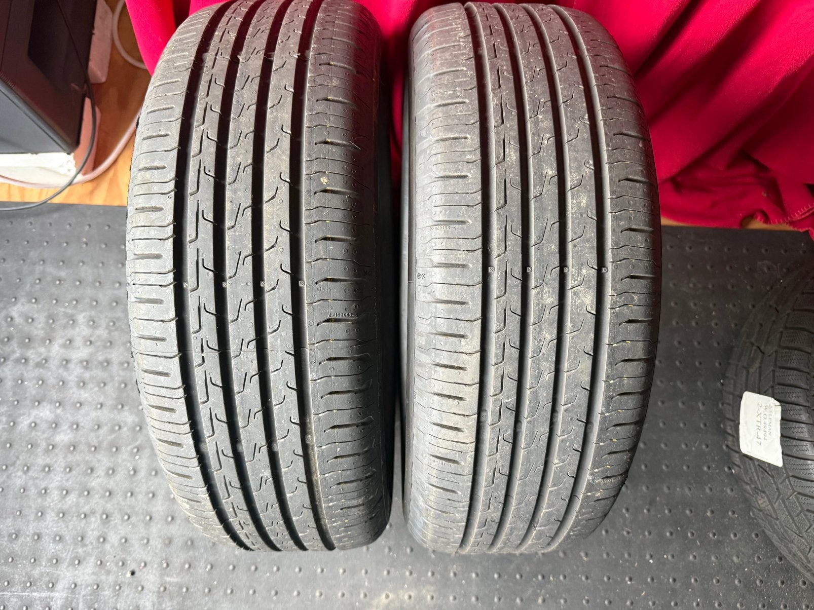 2x Continental EcoContact 6 195/55R16 87H banden NIEUW, 16 inch, Ophalen of Verzenden, Band(en), 195 mm