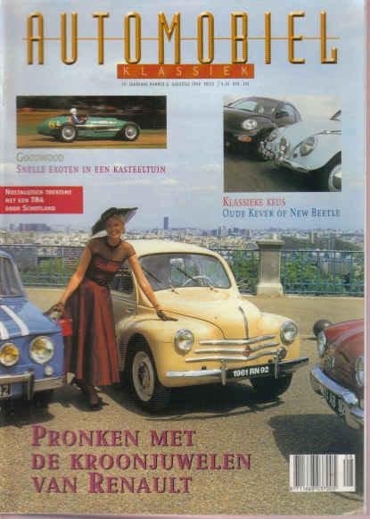 Automobiel 8 1998 : VW Kever - Triumph TR4 - BMW 2002 - AC, Boeken, Ophalen of Verzenden, Gelezen, Algemeen