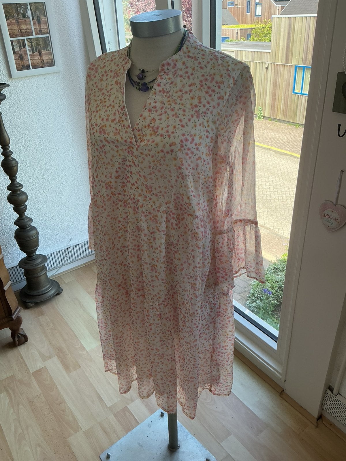 Zomerjurk Vero Moda maat S, Ophalen of Verzenden, Nieuw, Maat 36 (S), Wit
