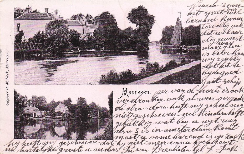 703-414-039 Maarssen, Verzenden, Voor 1920, Utrecht