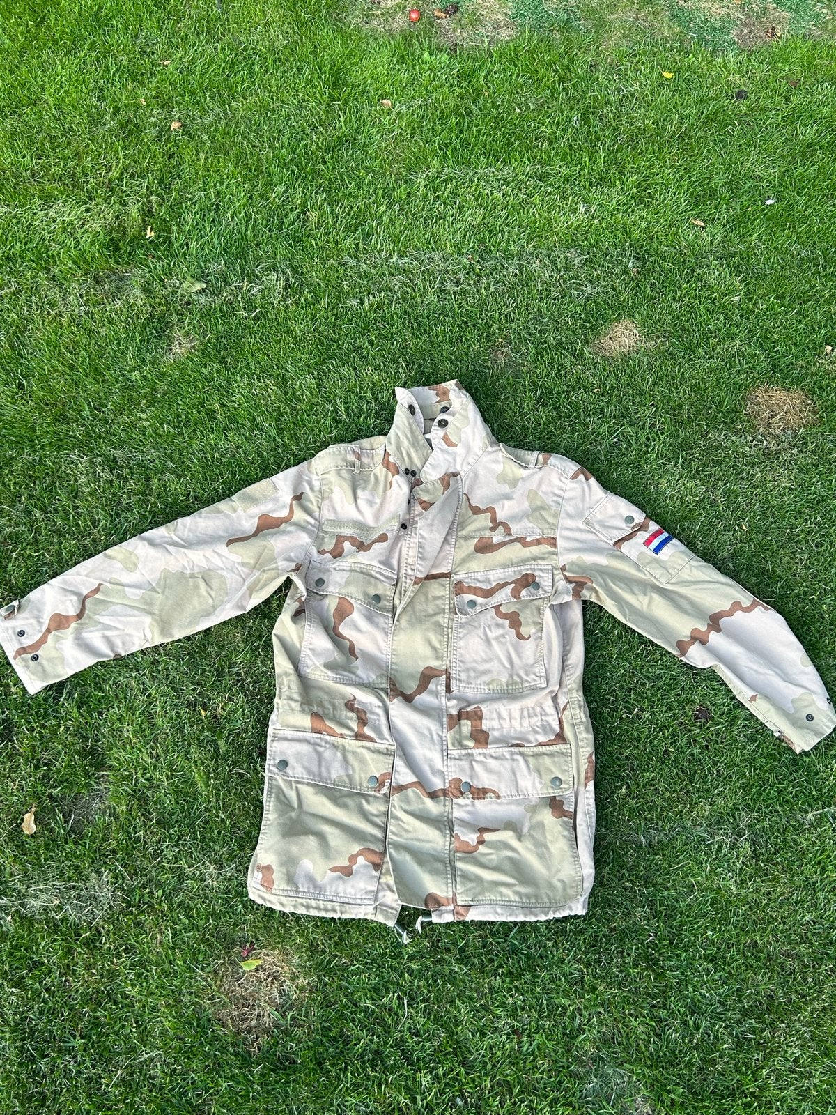 Mooi Dessert Woodland Smock met Capuchon - Goede Staat, Ophalen of Verzenden, Landmacht, Nederland, Kleding of Schoenen