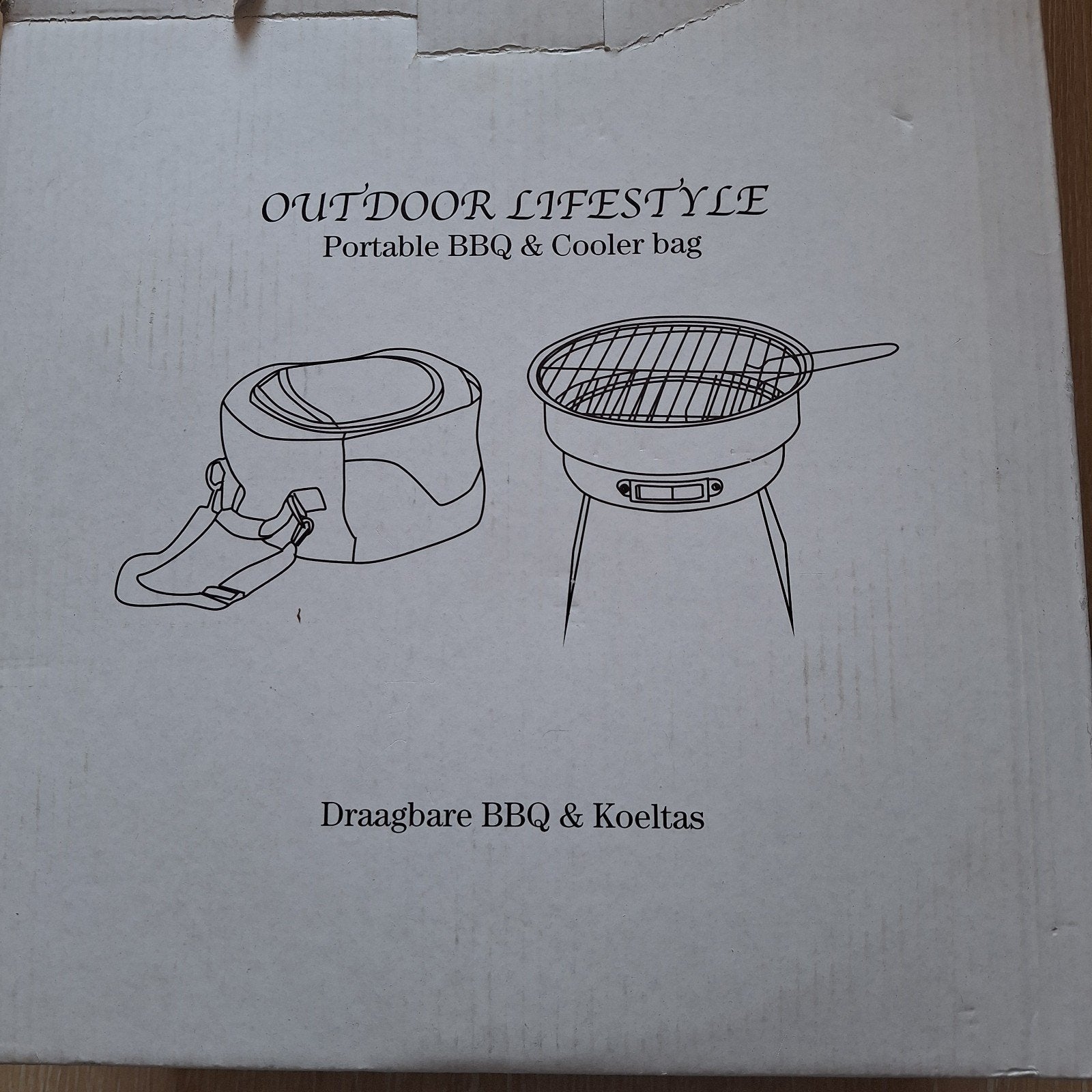 Portable BBQ& Cooler bag/ Draagbare BBQ & koeltas, Ophalen, Nieuw