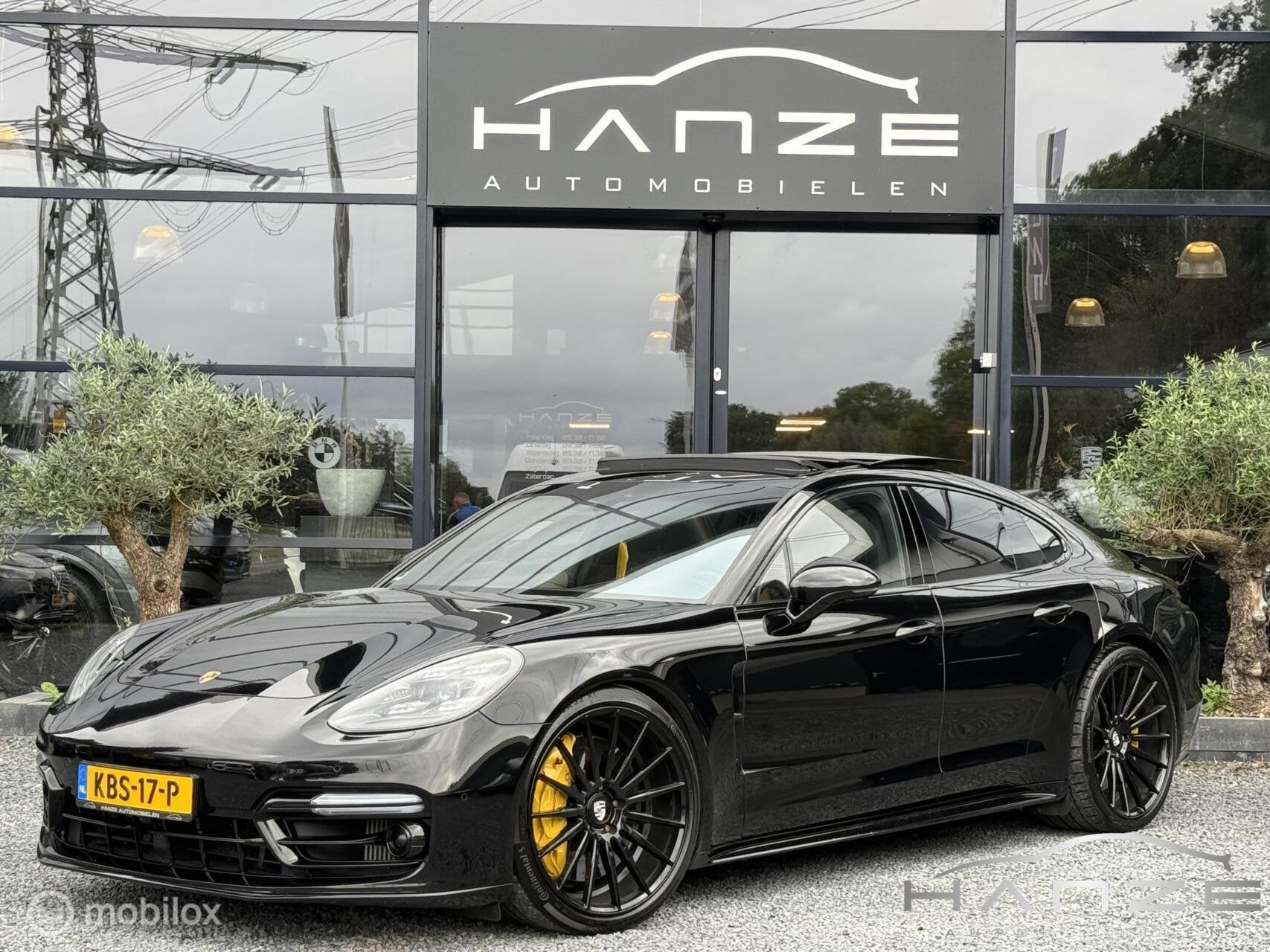 Porsche Panamera 4.0 Turbo S E-Hybrid|HUD|360°|Keramisch|BT, Auto's, Automaat, Dealer onderhouden, Gebruikt, 4 stoelen