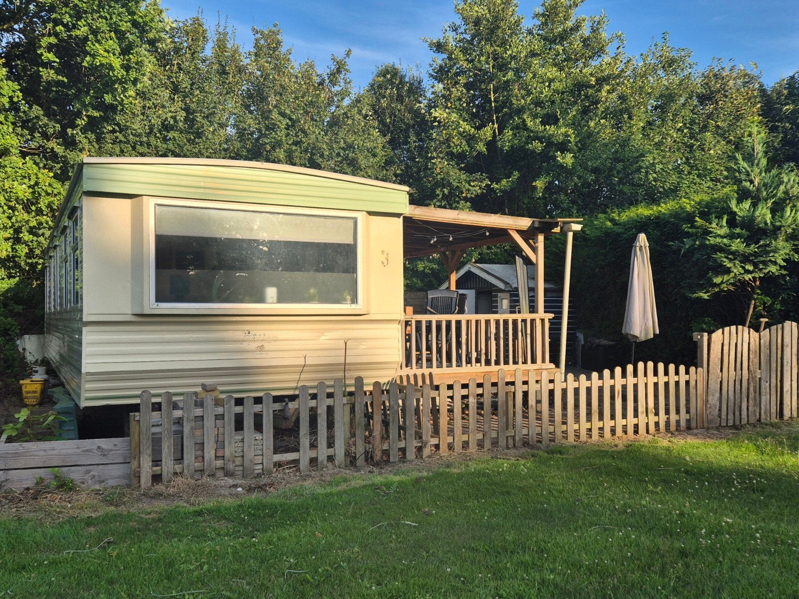 stacaravan op Europarcs Zuiderzee