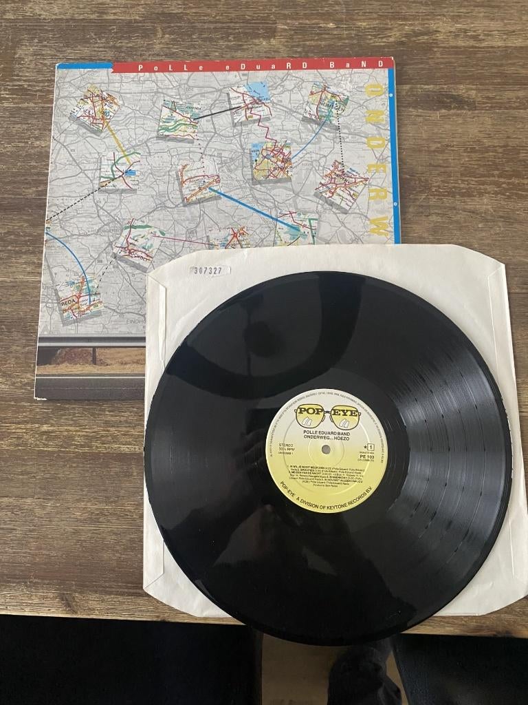 Polle Eduard Band – Onderweg... Hoezo?, Ophalen of Verzenden, Zo goed als nieuw, 12 inch, Pop