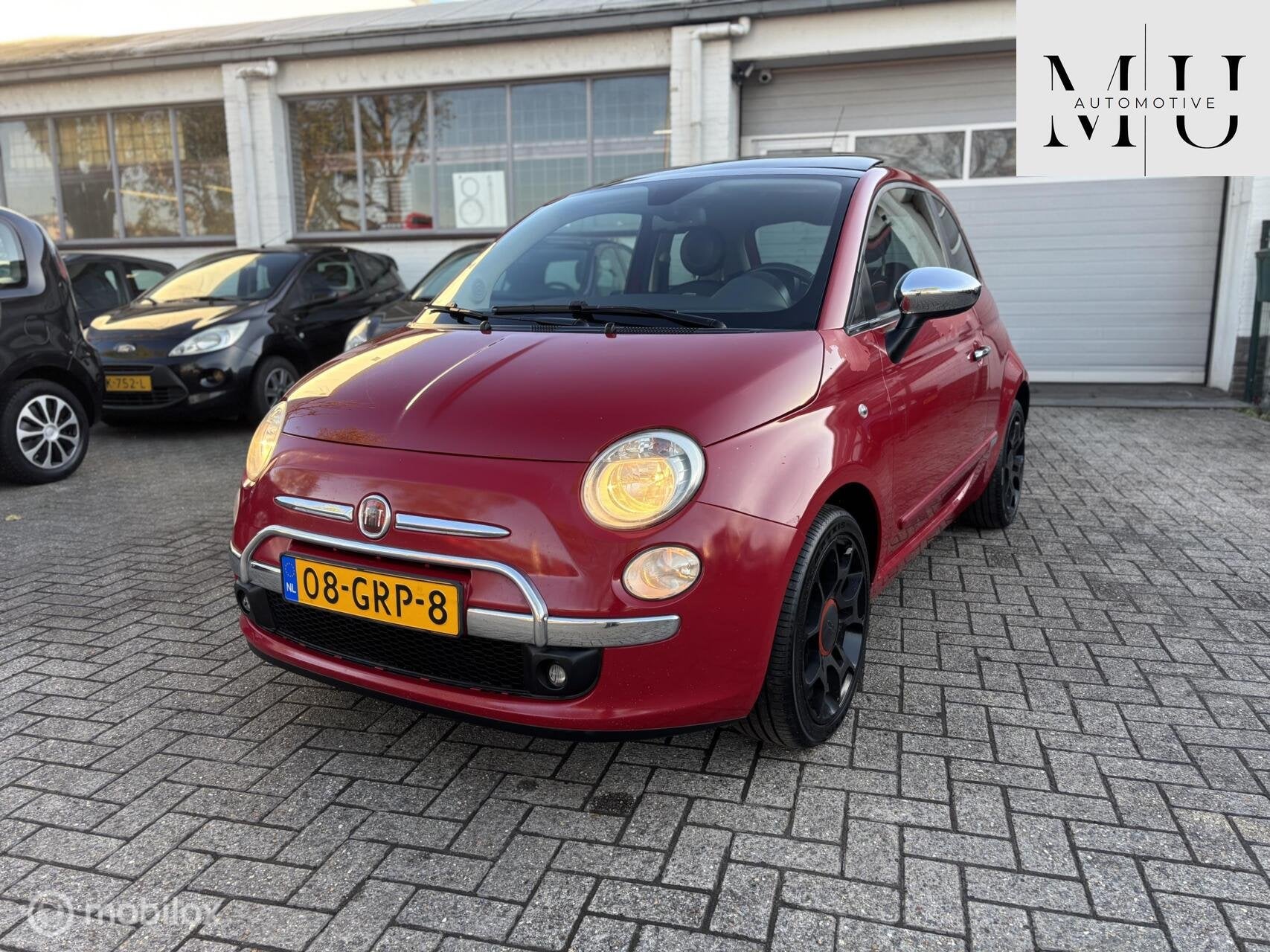 Fiat 500 1.4-16V Lounge, Auto's, Voorwielaandrijving, 101 pk, Gebruikt, 31 €/maand