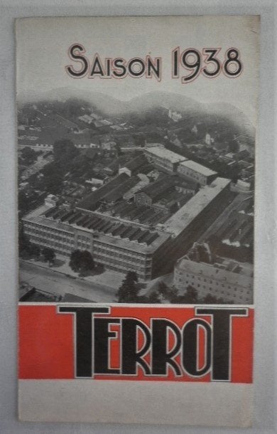 Terrot moto motor 1938 zijspan folder, Verzenden, Overige merken