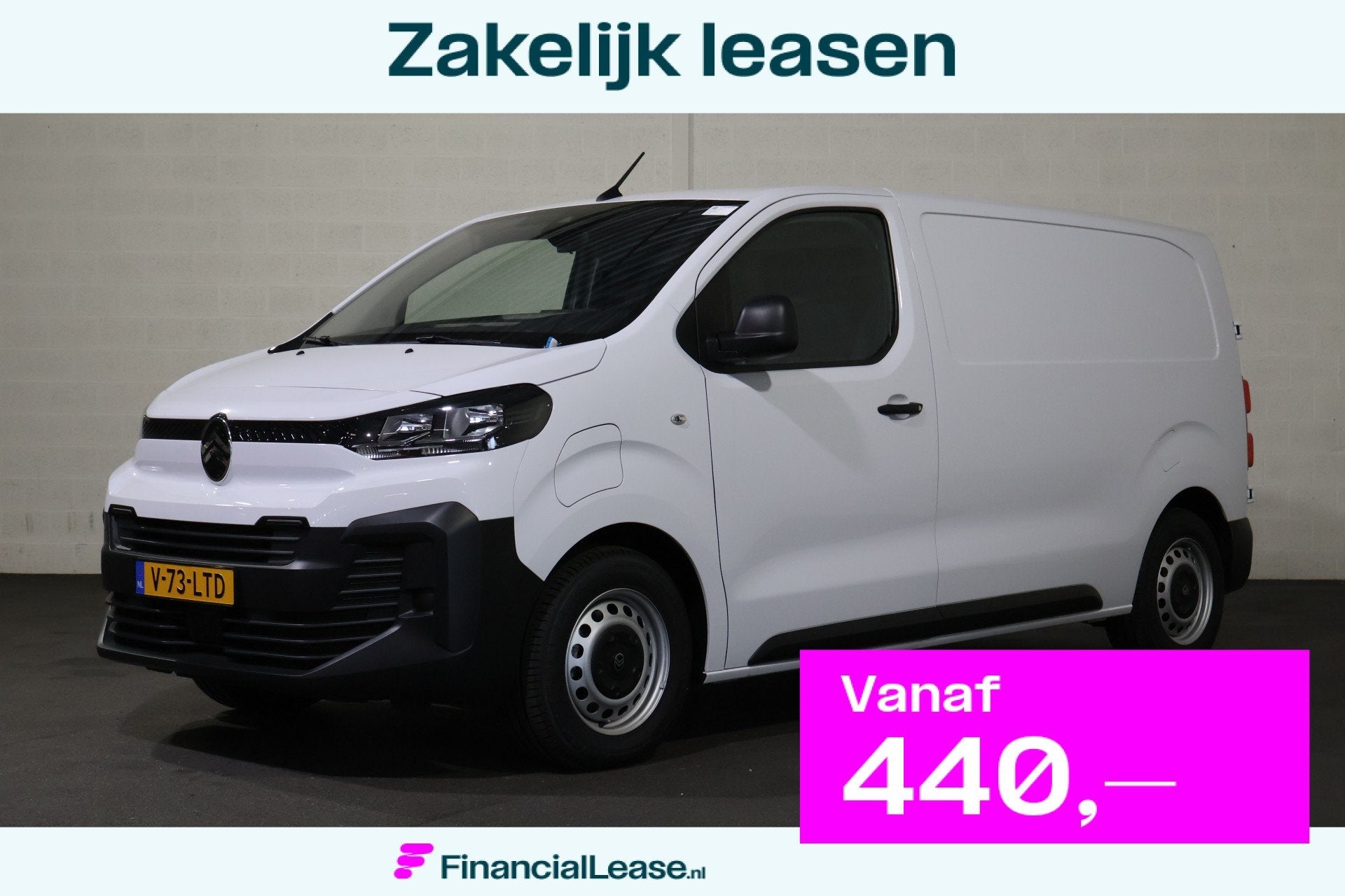 Citroën ë-Jumpy L2 136pk 75 kWh, Gebruikt, Citroën, Wit, Origineel Nederlands