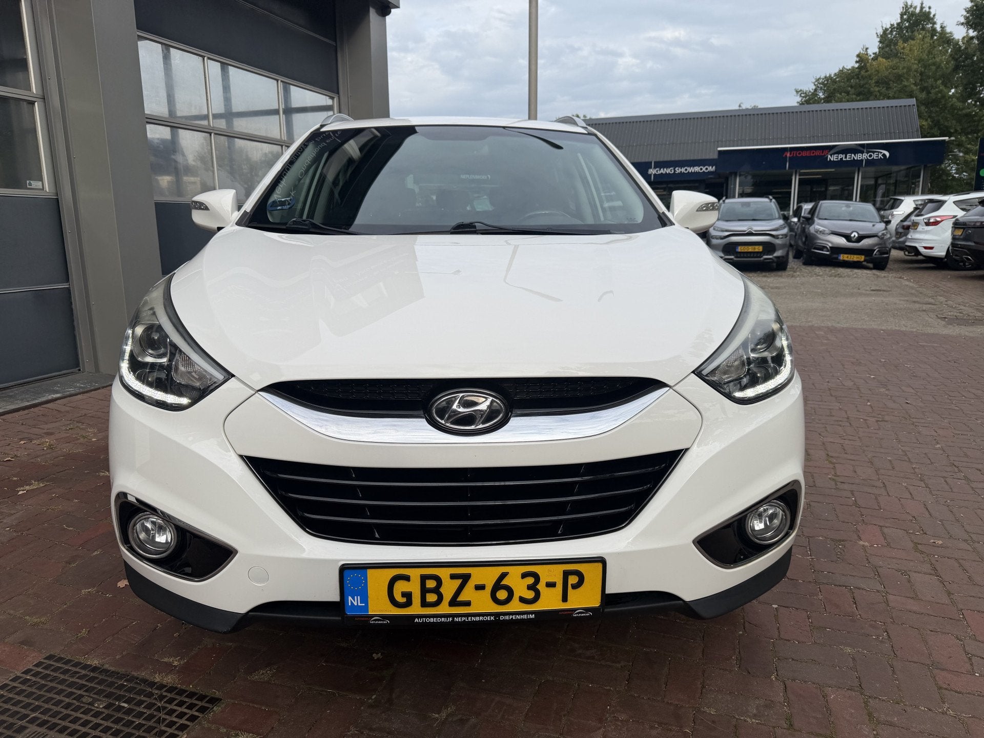 Hyundai ix35 2.0i i-Vision Bj 2014 Km 144.000 Hoge Zit trekg, Auto's, Gebruikt, Zwart, 4 cilinders, Leder en Stof