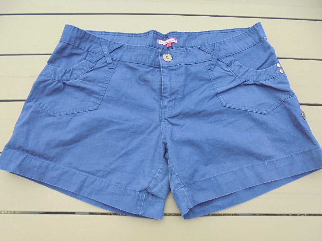 Blauwe korte broek BASIC EQUIPMENT, Kleding | Dames, Kort, Blauw, Maat 42/44 (L), Ophalen of Verzenden