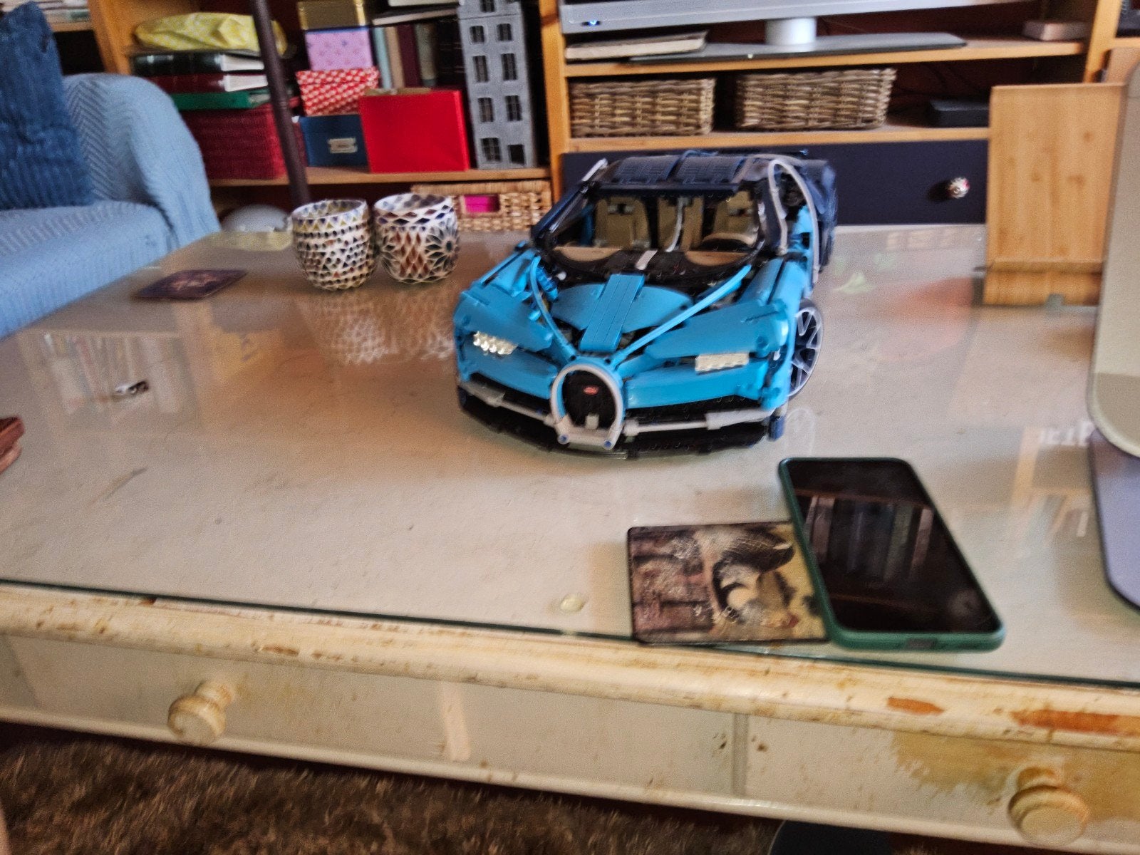 Lego Technic Bugatti Chiron - Zo goed als nieuw, Overige merken, Auto, Groter dan 1:32, Ophalen of Verzenden