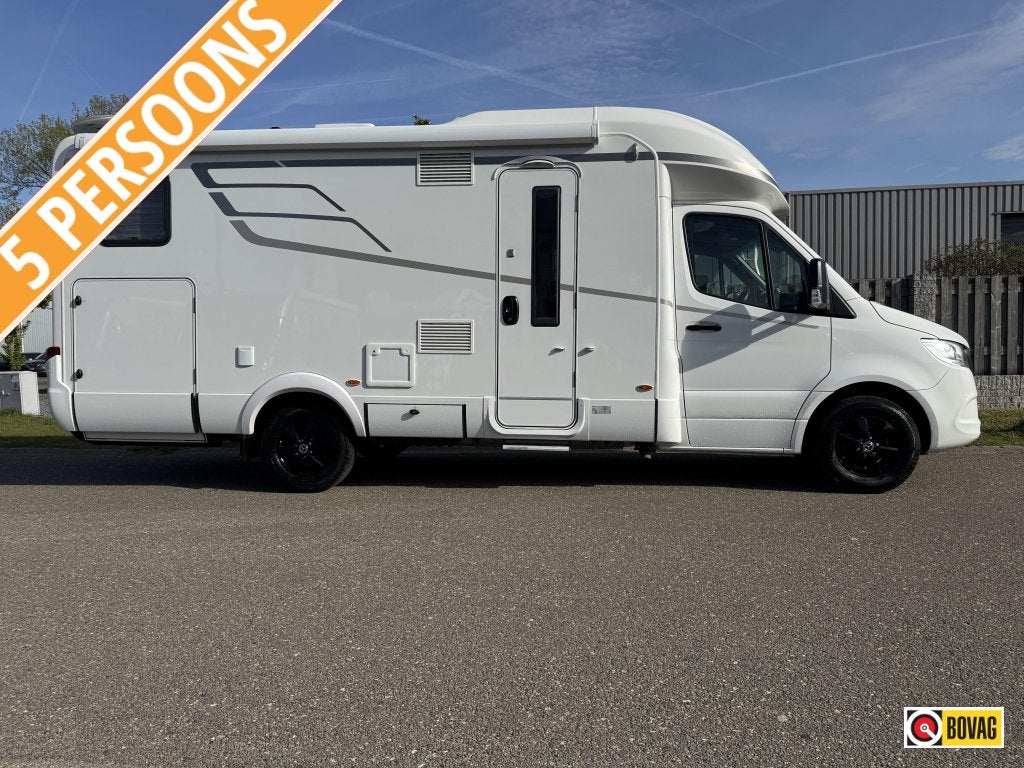 Hymer BMC T 680 mercedes 170pk elec hefbed enkele bed autom, Caravans en Kamperen, Campers, Automaat, Chemisch toilet, Startonderbreker