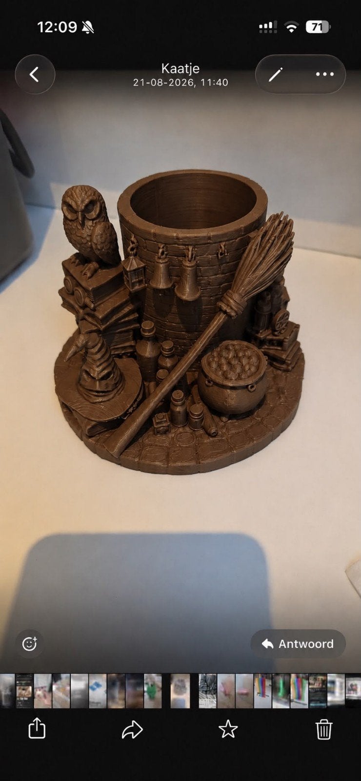 Harry Potter pennenbakje, Ophalen of Verzenden, Nieuw, Gebruiksvoorwerp