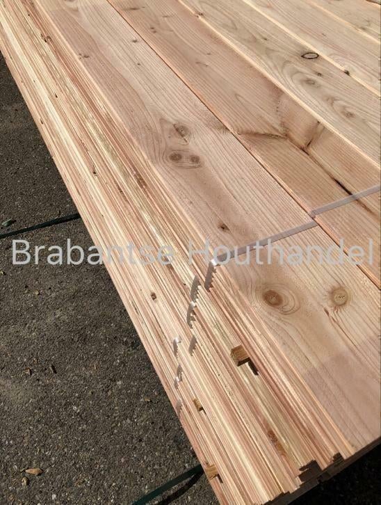 Douglas dakbeschot / velling delen / gevel bekleding planken, Doe-het-zelf en Verbouw, Platen en Panelen, Ophalen of Verzenden