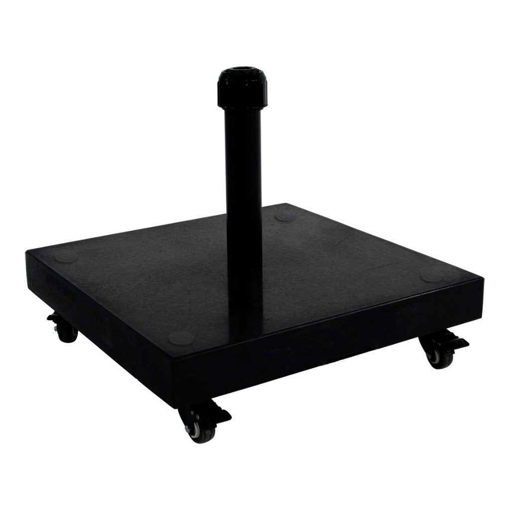 Parasolvoet graniet op wielen 60 kg zwart, Info@edvonline.nl, Inductorstraat 9b 3903 KA Veenendaal, Verzenden, Nieuw