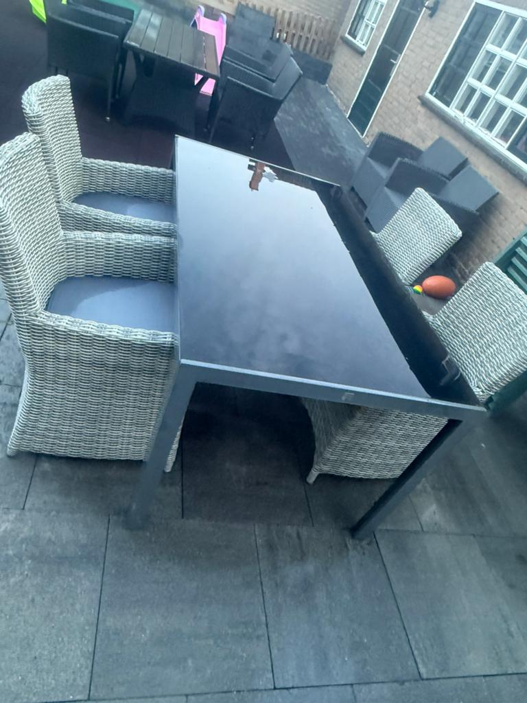 mooie tuinset, Tuin en Terras, Ophalen, Zo goed als nieuw