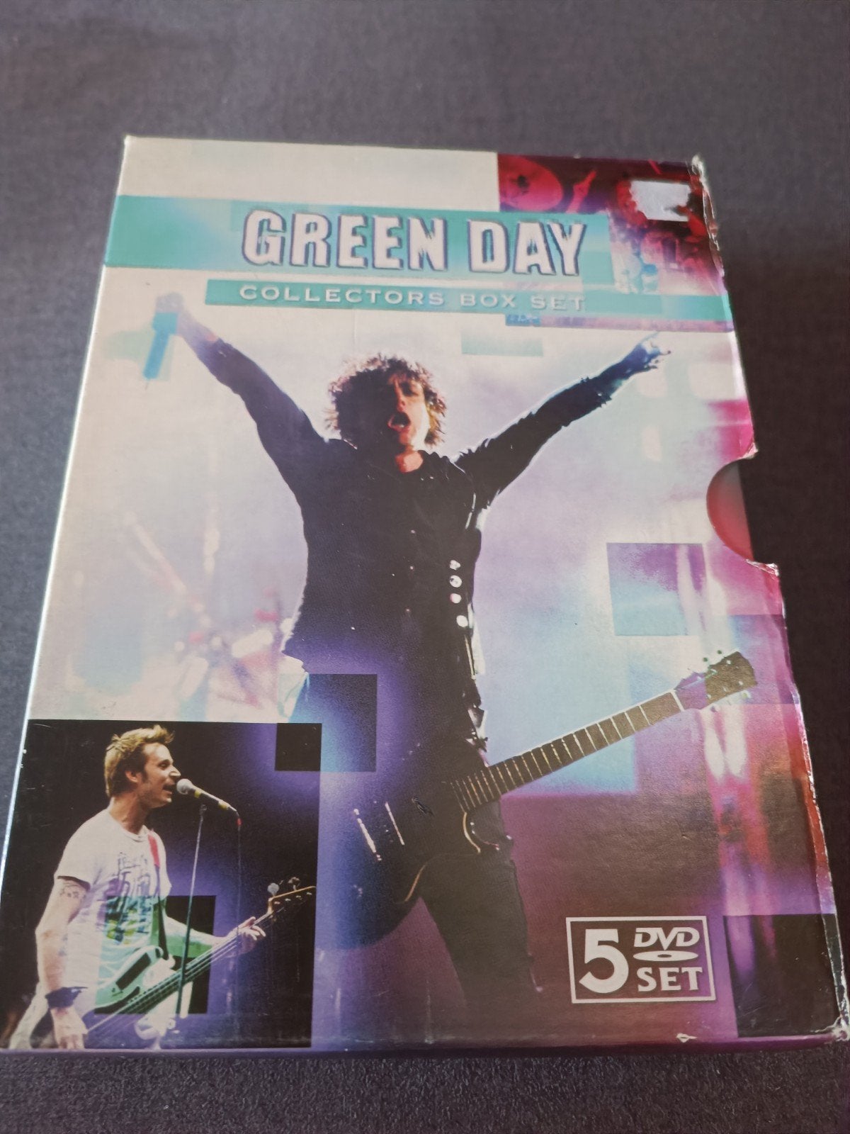 Green Day collectors box - 5 dvd box, Vanaf 16 jaar, Ophalen of Verzenden, Zo goed als nieuw