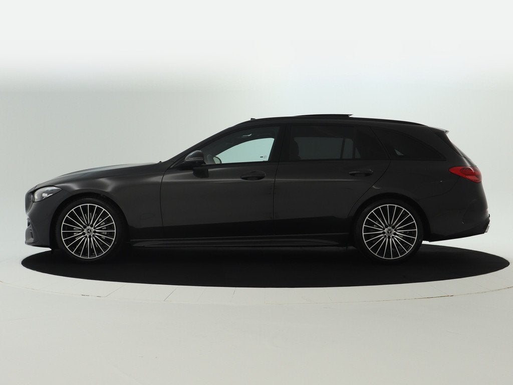 Mercedes-Benz C-Klasse Estate 180 Business Solution AMG | Tr, Auto's, Mercedes-Benz, Automaat, Achterwielaandrijving, Zwart, 4 cilinders