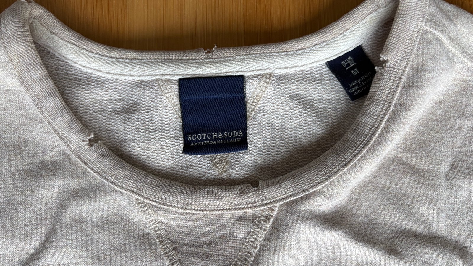 Scotch & soda beige trui maat M, Ophalen of Verzenden, Zo goed als nieuw, Maat 48/50 (M), Beige