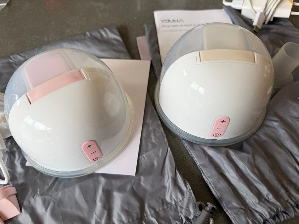 Youha Gen2 elektrische borstkolf (2x), Ophalen of Verzenden, Zo goed als nieuw