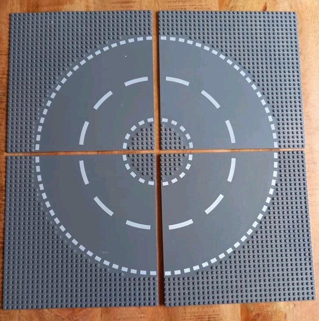 Lego wegplaten; bochten, Ophalen of Verzenden, Gebruikt