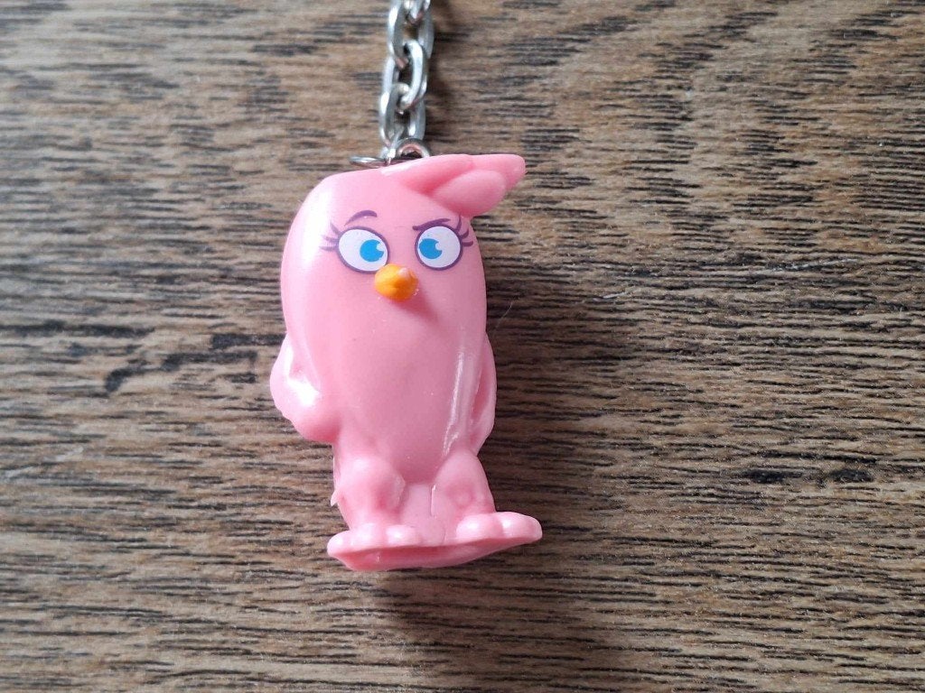 Sleutelhanger : Angry Bird : Stella !!, Info@keycharms.nl, Overige typen, Nieuw, Medemblik