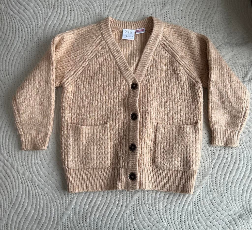 Zara vest maat 110, Ophalen of Verzenden, Zo goed als nieuw, Jongen of Meisje, Trui of Vest