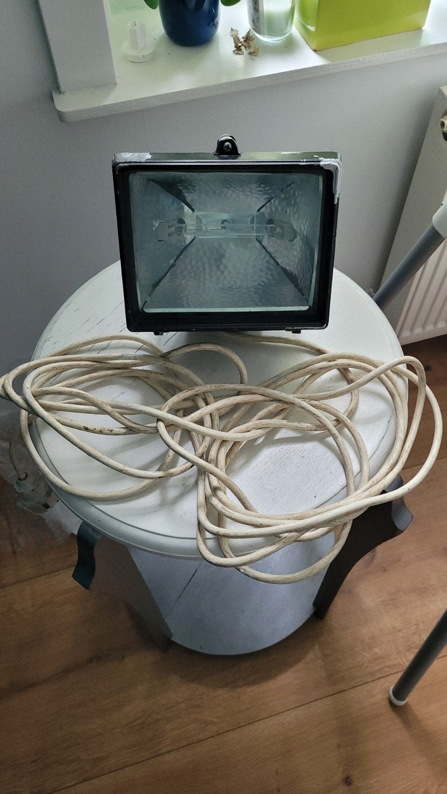 Bouwlamp met snoer - Halogeen (ook geschikt voor LED), Ophalen of Verzenden