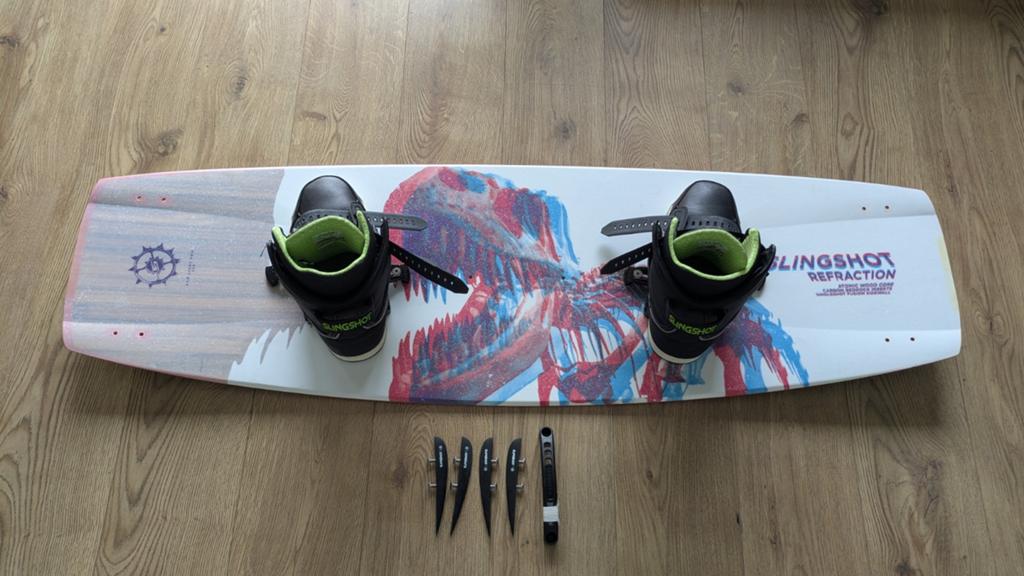 Slingshot Refraction Kiteboard met KTV bindingen, Ophalen of Verzenden, Overige typen