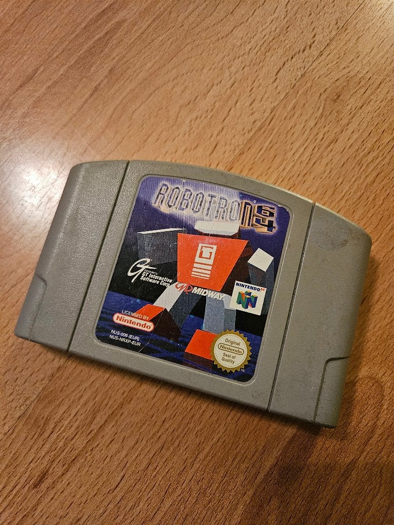 Robotron 64 - Losse Cartridge (EUR / PAL) - N64, Gebruikt, Overige genres, 1 speler, Ophalen of Verzenden