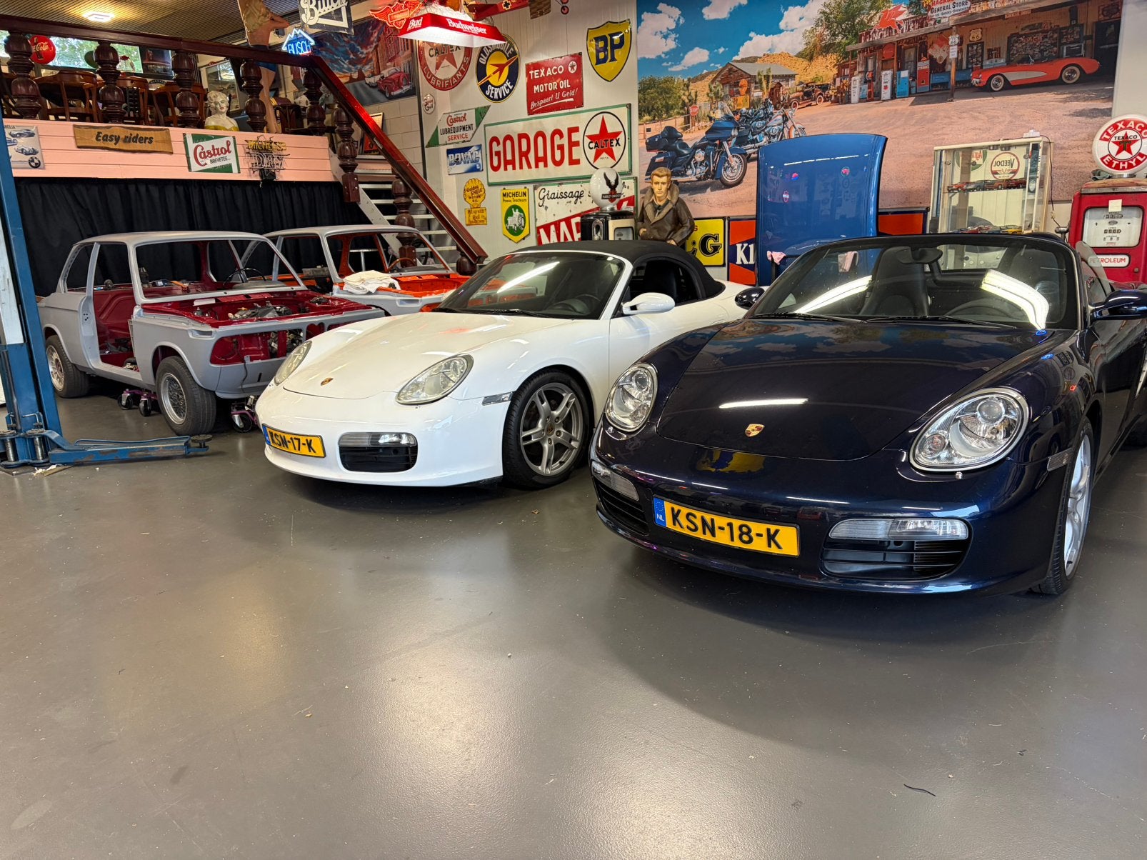 Aanbieding Porsche 2005 Wit incl 21% btw, Auto's, Automaat, 1330 kg, Achterwielaandrijving, Zwart