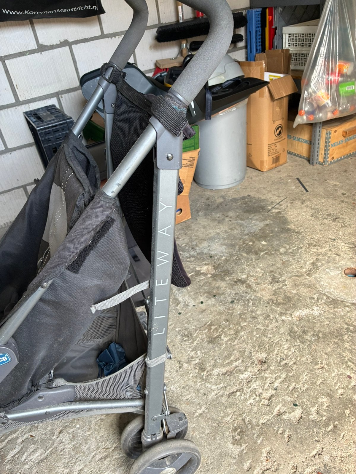 Buggy, Kinderen en Baby's, Buggy's, Ophalen, Zo goed als nieuw, Voetenzak